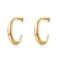 Earrings Sagapo Woman in Steel SHK123 - SHK123
